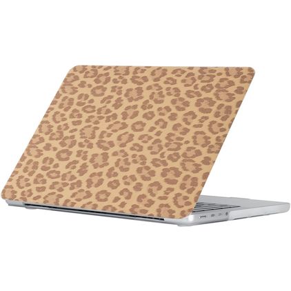 Mobigear Hardshell MacBook Pro 16 Inch (2021-2026) Hoes Hardshell Laptopcover MacBook Case - Bruin - Model A2485 / A2780 / A2991 / A3186 / A3428 / A3429