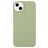 Mobigear Colors iPhone 14 Hoesje Flexibel TPU Backcover - Groen
