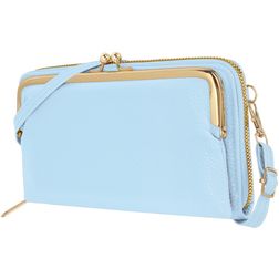 Antonio Fonzo Crossbody Clutch Snap Telefoontasje - Large - Blauw