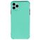Mobigear Cushion iPhone 12 Pro Max Hoesje Flexibel TPU Backcover Shockproof - Turquoise