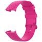 Mobigear Cross Siliconen Fitbit Charge 4 Bandje Gespsluiting - Magenta