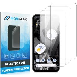 Mobigear Google Pixel 8a Screenprotector Folie - Case Friendly (3-Pack)