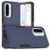 Mobigear Heavy Armor Samsung Galaxy A56 Hoesje Hardcase Backcover Shockproof - Donkerblauw