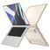 Mobigear Shockproof MacBook Pro 14 Inch (2021-2026) Hoes Hardshell Laptopcover MacBook Case - Taupe - Model A2442 / A2779 / A2918 / A2992 / A3401 / A3112 / A3434 / A3427 / A3426