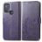 Mobigear Clover Motorola Moto G50 Hoesje Bookcase Portemonnee - Paars