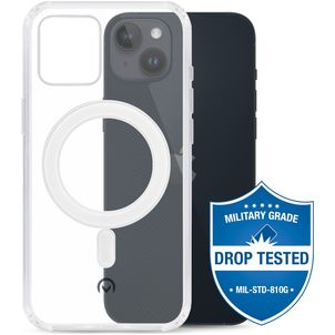 Mobilize Naked Protection Doorzichtig iPhone 14 Plus MagSafe Hoesje Hardcase Backcover Shockproof - Transparant