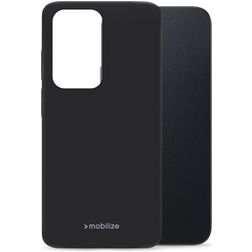 Mobilize Rubber Gelly Honor 200 Lite Hoesje Flexibel TPU Backcover - Zwart