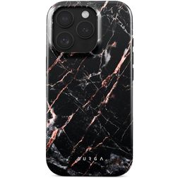 Burga Tough iPhone 16 Pro Hoesje Hardcase Backcover Shockproof - Rose Gold Marble