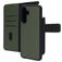 Mobiparts Samsung Galaxy A56 Hoesje Echt Leer Uitneembare 2in1 Bookcase Portemonnee - Groen