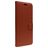 Valenta Gel Skin iPhone 15 Pro Max Hoesje Echt Leer Bookcase Portemonnee - Bruin