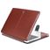 Mobigear Business MacBook Pro 14 Inch (2021-2026) Hoes MacBook Case - Bruin - Model A2442 / A2779 / A2918 / A2992 / A3401 / A3112 / A3434 / A3427 / A3426
