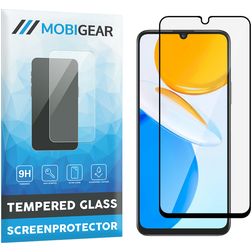 Mobigear Premium HONOR X7 Glazen Screenprotector - Case Friendly - Zwart