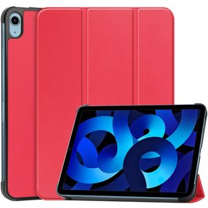 Mobigear Tri-Fold iPad 11 (2025) Hoes Bookcase - Rood