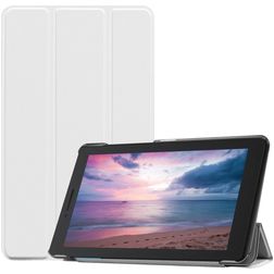 Mobigear Tri-Fold Lenovo Tab E8 Hoes Bookcase - Wit