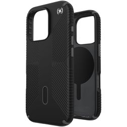 Speck Presidio2 Grip iPhone 16 Pro MagSafe Hoesje Hardcase Backcover Shockproof - Zwart
