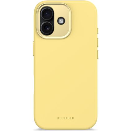Decoded iPhone 17 Siliconen Hoesje Backcover - Yuma Yellow