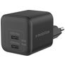 Mobilize Wall Charger Dual USB / USB-C Power Delivery 45W - Zwart