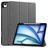 Mobigear Tri-Fold iPad Air 13 Inch (2024) Hoes Bookcase + Stylus Houder - Grijs