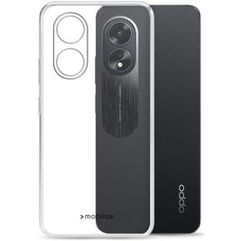 Mobilize Gelly Doorzichtig OPPO A38 Hoesje Flexibel TPU Backcover - Transparant