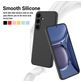 Mobigear Rubber Touch Samsung Galaxy S25 FE Siliconen Hoesje Backcover - Zwart