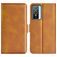 Mobigear Slim Magnet Vivo Y76 Hoesje Bookcase Portemonnee - Cognac