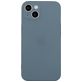 Mobigear Colors iPhone 15 Hoesje Flexibel TPU Backcover - Grijs