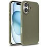 Mobigear Bio iPhone 18 Hoesje Eco Friendly Backcover - Legergroen