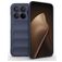 Mobigear Bumpy Xiaomi 15T Pro Hoesje Flexibel TPU Backcover - Donkerblauw