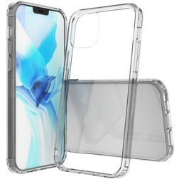 Mobigear Crystal Doorzichtig iPhone 12 Hoesje Hardcase Backcover - Transparant