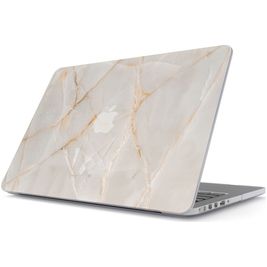 Burga Hardshell MacBook Air 13 Inch (2018-2020) Hoes Hardshell Laptopcover MacBook Case - Vanilla Sand - Model A1932 / A2179 / A2337
