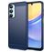 Mobigear Brushed Slim Samsung Galaxy A16 Hoesje Flexibel TPU Backcover - Blauw