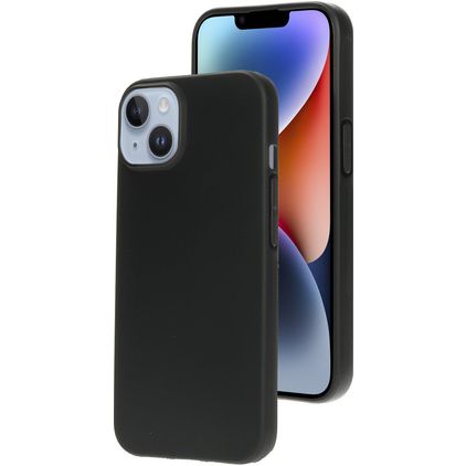 Mobiparts Classic iPhone 14 Hoesje Flexibel TPU Backcover - Zwart