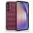 Mobigear Bumpy Samsung Galaxy A35 Hoesje Flexibel TPU Backcover - Rood