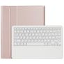 Mobigear Ultra Thin iPad Air 13 Inch (2025) Hoes QWERTY Bluetooth Toetsenbord Bookcase + Stylus Houder - Roségoud