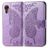 Mobigear Butterfly Samsung Galaxy Xcover 7 Hoesje Bookcase Portemonnee - Paars