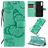 Mobigear Butterfly Sony Xperia 10 II Hoesje Bookcase Portemonnee - Turquoise