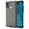 Mobigear Honeycomb HONOR 9X Lite Hoesje Hardcase Backcover Shockproof - Grijs
