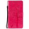 Mobigear Tree Samsung Galaxy S21 Hoesje Bookcase Portemonnee - Magenta