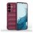 Mobigear Bumpy Samsung Galaxy S24 Hoesje Flexibel TPU Backcover - Rood