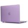 Mobigear Matte MacBook 12 Inch (2015-2017) Hoes Hardshell Laptopcover MacBook Case - Paars - Model A1534