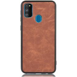 Mobigear Excellent Samsung Galaxy M21 Hoesje Hardcase Backcover - Bruin