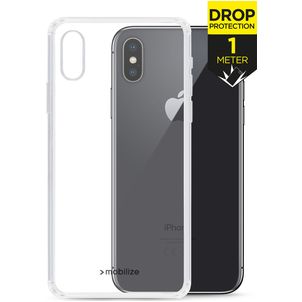 Mobilize Naked Protection Doorzichtig iPhone X Hoesje Hardcase Backcover Shockproof - Transparant