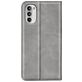 Mobigear Retro Slim Motorola Moto G82 Hoesje Bookcase Portemonnee - Grijs
