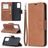 Mobigear Excellent Samsung Galaxy A52 Hoesje Bookcase Portemonnee - Cognac