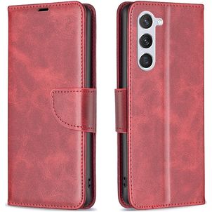Mobigear Excellent Samsung Galaxy S24 Hoesje Bookcase Portemonnee - Rood