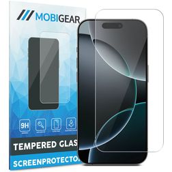 Mobigear iPhone 16 Pro Glazen Screenprotector - Case Friendly