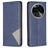 Mobigear Rhombus Slim OPPO Find X6 Pro Hoesje Bookcase - Blauw