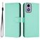 Mobigear Urban Wallet Motorola Moto G04 Hoesje Bookcase Portemonnee - Mint