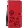 Mobigear Roses HONOR 50 Lite Hoesje Bookcase Portemonnee - Rood