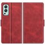 Mobigear Slim Magnet OnePlus Nord 2 Hoesje Bookcase Portemonnee - Rood